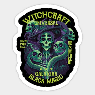 Galaxian Witchcraft Black Magic Sticker